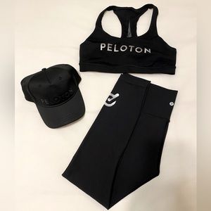 NWOT Lululemon x Peloton Invigorate Sports Bra, Wunder Under Leggings bundle